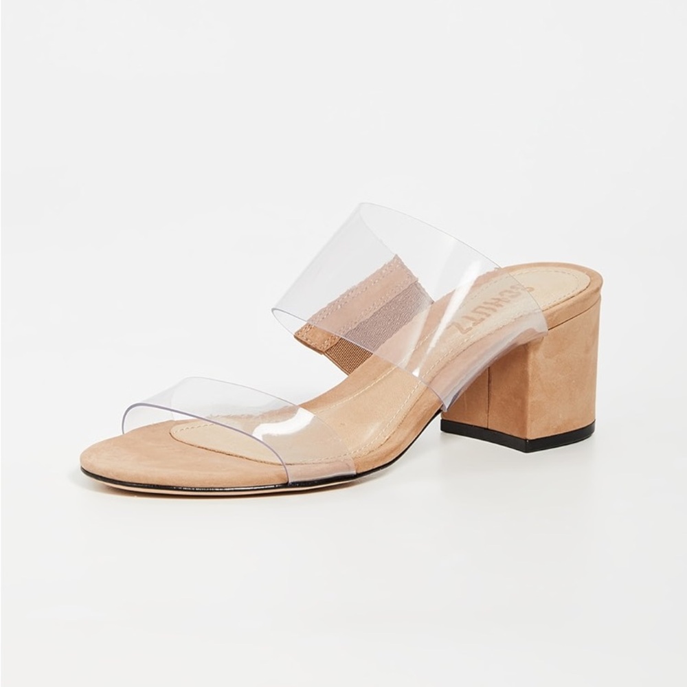 Schutz transparent heels